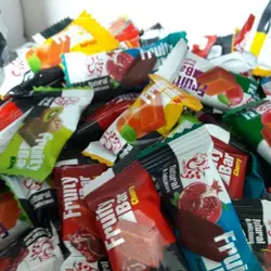 لواشک پذیرایی قوماش با کیفیت و خوشمزه 500گرمی غرفه آجیل خشکبار مهران