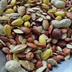 آجیل عید تازه بدون نخودچی کشمش 300گرمی اجیل مخلوط