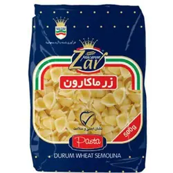 ماکارونی شلز زر ماکارون مقدار 500 گرم