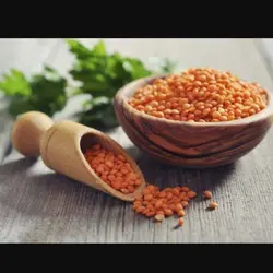 عدس مسور یا دال مسور