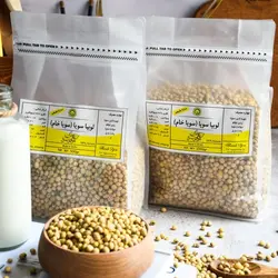 دانه سویا لوبیای سویا خام 1 کیلویی اعلا