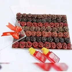 باکس میکس لواشک خانگی گل رز میکس تمامی طعم ها و کاملا بهداشتی