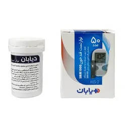نوار تست قند خون دیابان بسته 50 عددی