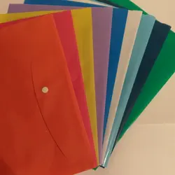پوشه دکمه دار برگه A4