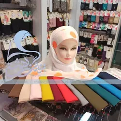 مقنعه دخترانه نرگس حریر با تنوع رنگ عالی و دوخت عالی