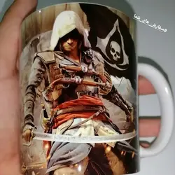 ماگ گیمینگ اساسین کرید بلک فلگ Assassins Creed Black Flag پلی استیشن . ایکس باکس