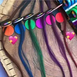 گچ موی رنگی دخترانه