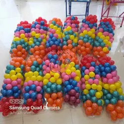 توپ استخر کودک 100 عددی به قیمت کارخانه و عمده