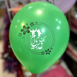 بادکنک عید غدیر چاپ دو رنگ