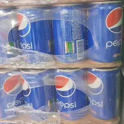 نوشابه گازدار 150 میلی لیتر پپسی با طعم کولا باکس 24 عددی قیمت قدیم