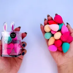 پک مینی چهار تایی بیوتی بلندر اشکی پد کانسیلر گوگولی فانتزی کیوت کوچک