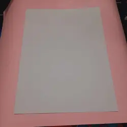 پوشه سفید مقوایی