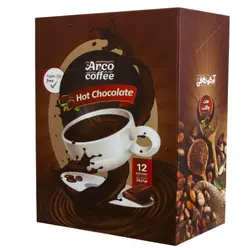 هات چاکلت 12 عددی آرکو کافی