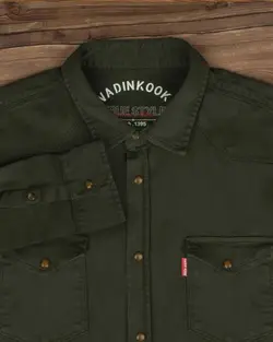 پیراهن کتان ساده مردانه