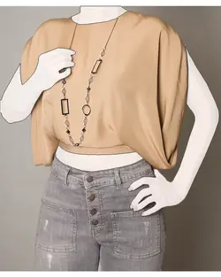 شومیز زنانه نیم تنه