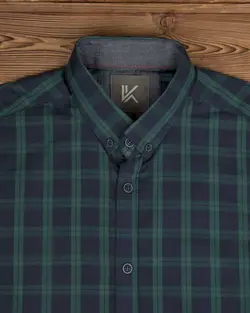 پیراهن مردانه چهارخانه AVK165-T2