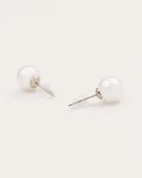 گوشواره میخی طرح مروارید زنانه