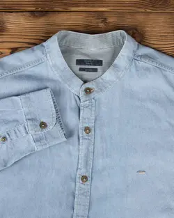 پیراهن مردانه یقه دیپلمات جین