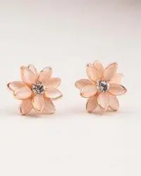 گوشواره میخی طرح گل