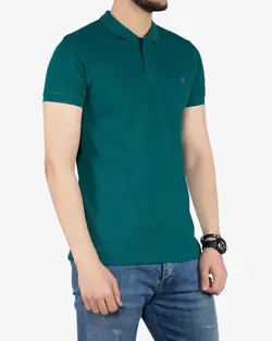 پولوشرت ساده مردانه جودون در طیف سبزآبی