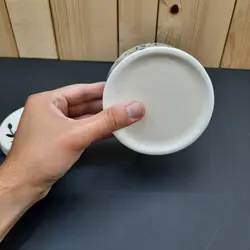 بانکه سرامیکی دست ساز طرح برگ کد 840 مجموعه 3 عددی