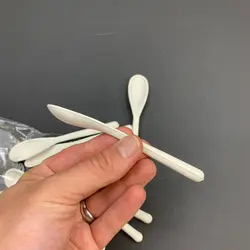 قاشق ادویه پلاستیکی رایکا بسته 10 عددی کد 656