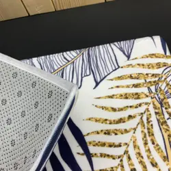 پادری طرح LEAVES سایز 60×40 سانتیمتر کد ۵۰۸