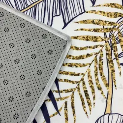 پادری طرح LEAVES سایز 60×40 سانتیمتر کد ۵۰۸