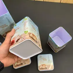 بانکه مکعبی فلزی طرح پاریس