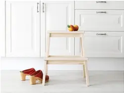 چهارپایه چوبی ایکیا مدل BEKVAM کد 2240