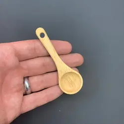 قاشق ادویه چوبی کلاسیک کد 871 بسته 4 عددی