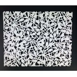 زیر بشقابی مانترا طرح قاشق و چنگال کد 132