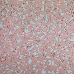 زیر بشقابی مانترا طرح قاشق و چنگال کد 132