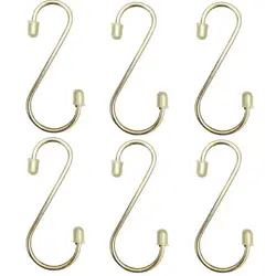 قلاب آویز استیل لیوان کد 581 بسته 6 عددی