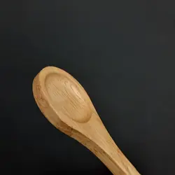 قاشق مربا خوری چوبی کلاسیک سایز بزرگ کد 2034 بسته 4 عددی