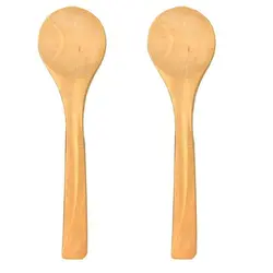 قاشق مربا خوری چوبی کد ۱۴۵ بسته دو عددی