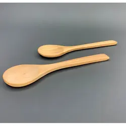 قاشق مربا خوری چوبی کد ۱۴۵ بسته دو عددی
