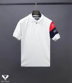 تیشرت یقه دار tommy ty126 - پوشاک مردانه ست‌من