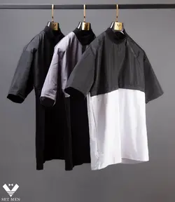 تیشرت دورنگ TG287 - پوشاک مردانه ست‌من