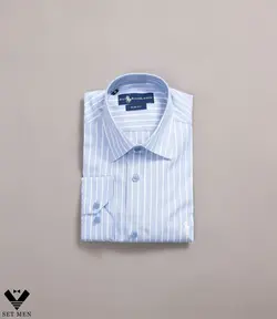 پیراهن راه راه گلدوزی pn199