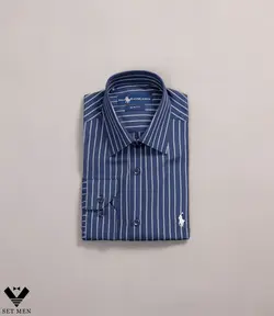 پیراهن راه راه گلدوزی pn199