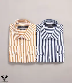 پیراهن استین بلند راه راه pn198