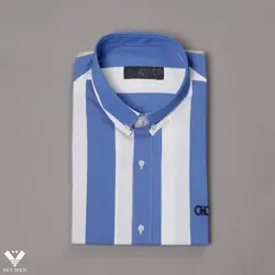 پیراهن آستین کوتاه راه راه pn175