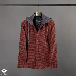 پیراهن پشمی کلاه دار PPK137