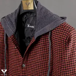 پیراهن پشمی کلاه دار PPK137