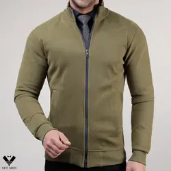 سویشرت زیپ دار سلانیک sw125