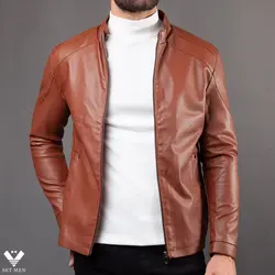 کاپشن چرم cch115