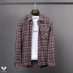 پیراهن پشمی یقه دار ppy100