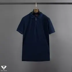 تیشرت lv یقه دار ty116 - پوشاک مردانه ست‌من