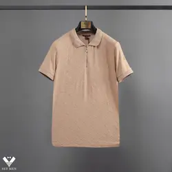 تیشرت lv یقه دار ty116 - پوشاک مردانه ست‌من